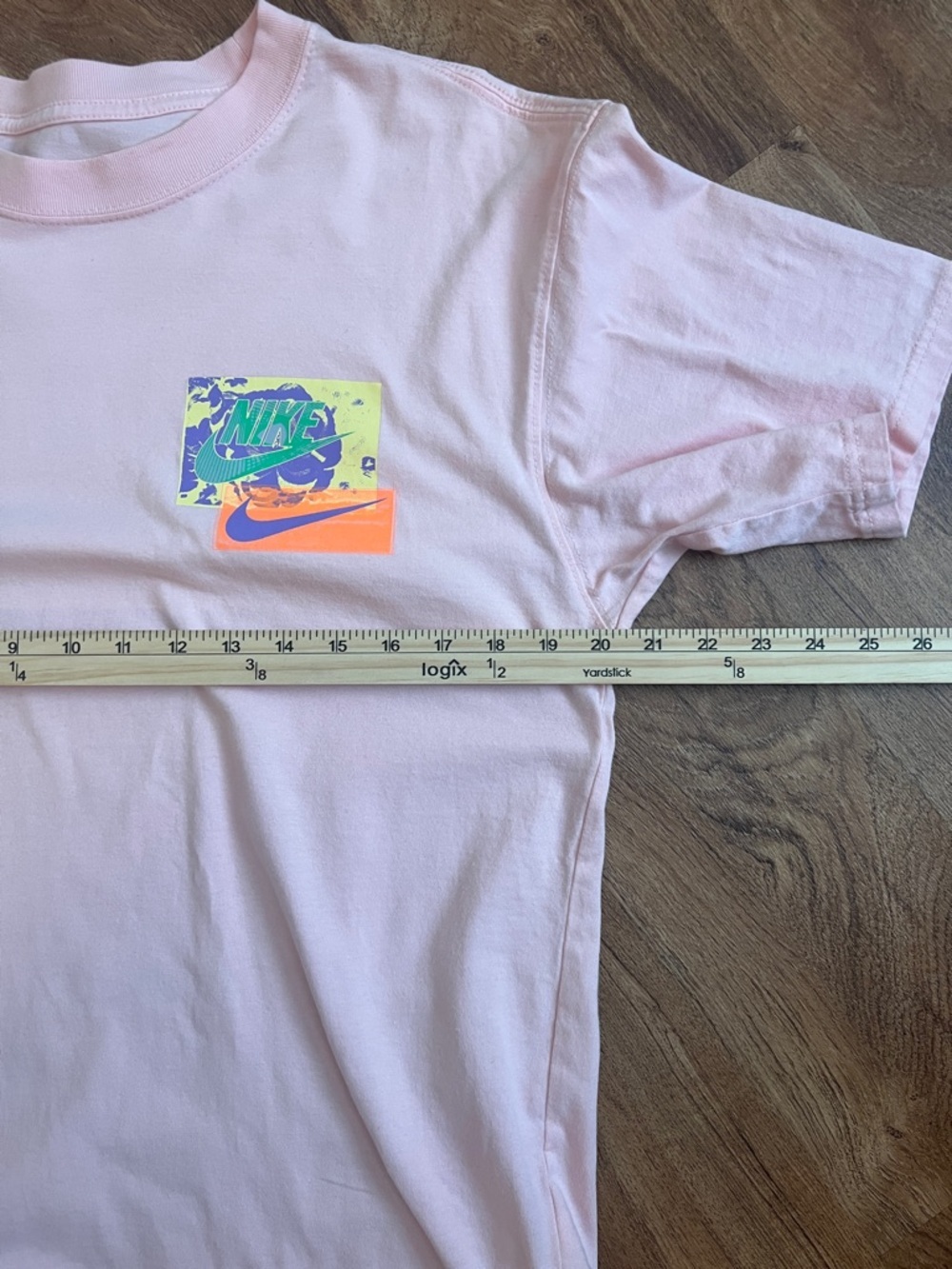 Nike Behind Graffiti T-Shirt 'Pink' Men’s Small Loose Fit Graphic Tee - Picture 7 of 8